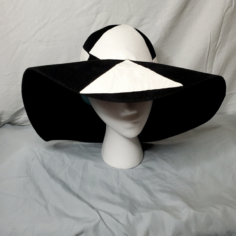 Vintage Yves Saint Laurent bohemian floppy hat